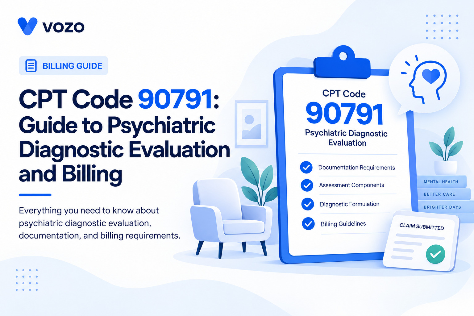 CPT Code 90791: Guide to Psychiatric Diagnostic Evaluation and Billing