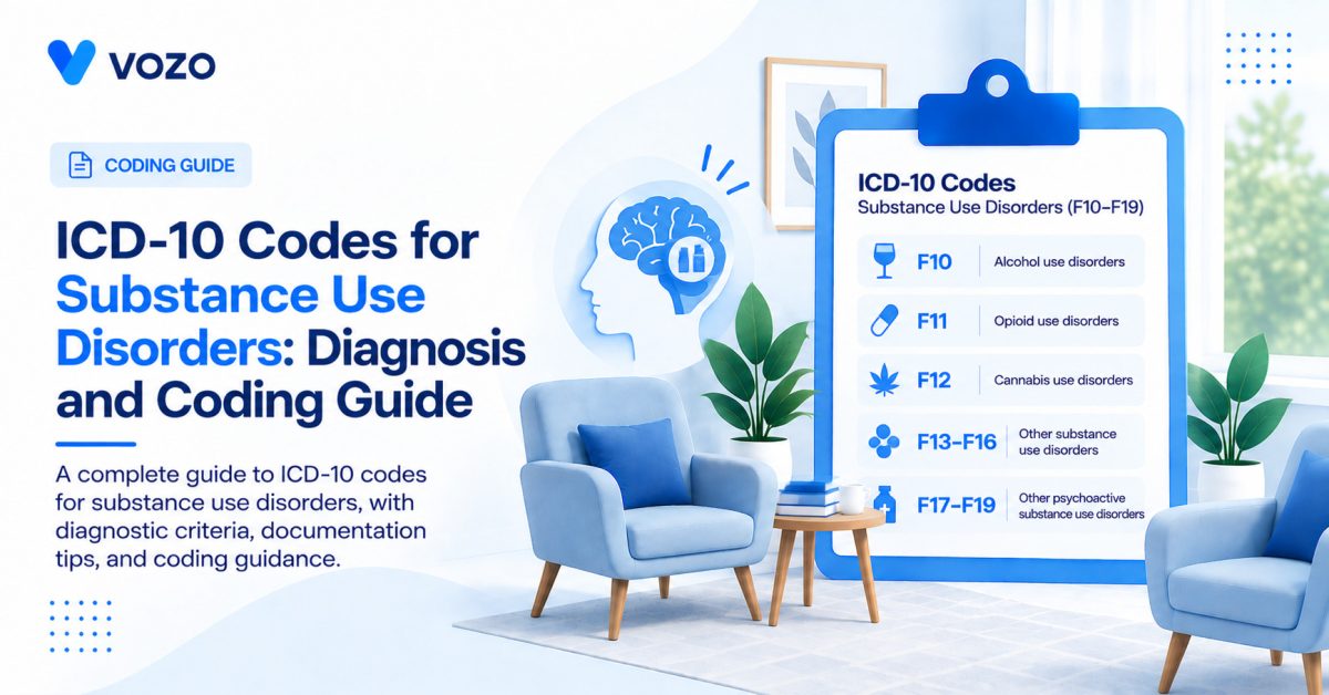ICD-10 Codes for Substance Use Disorders: Diagnosis and Coding Guide