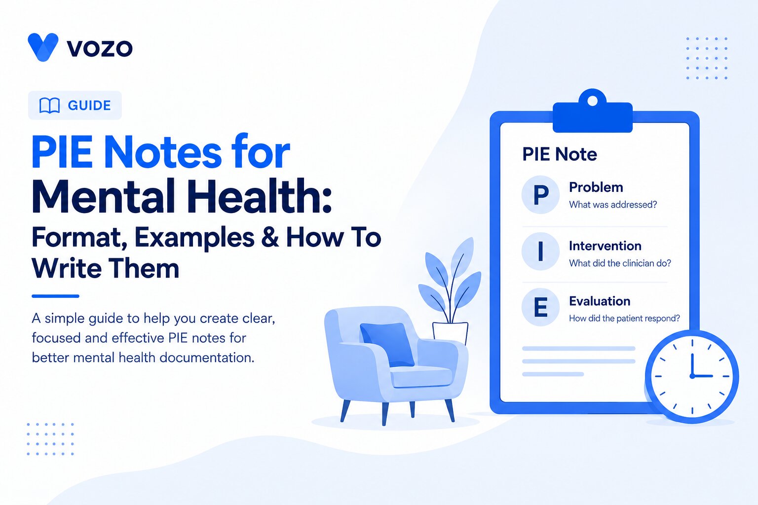 PIE Notes for Mental Health: Format, Examples & Guide