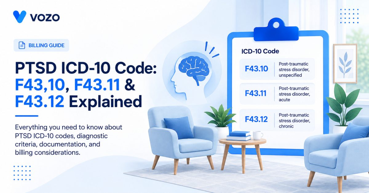 PTSD ICD-10 Codes: F43.10, F43.11 & F43.12 Explained