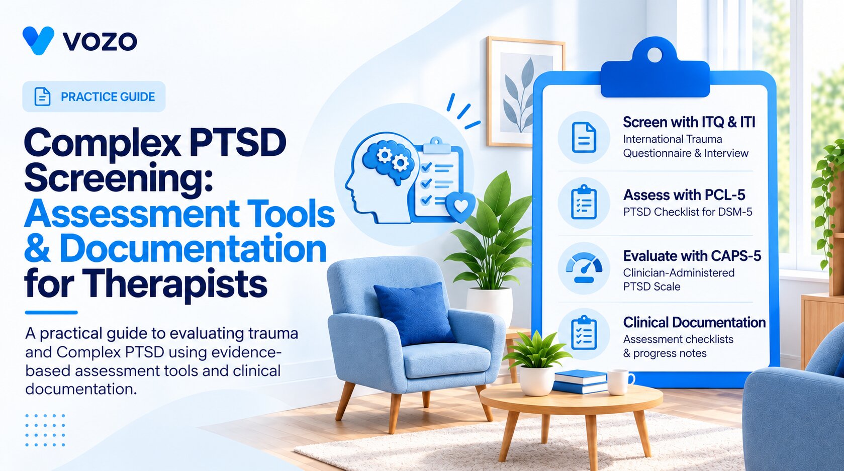 Complex PTSD Screening: Assessment Tools and Documentation for Therapists