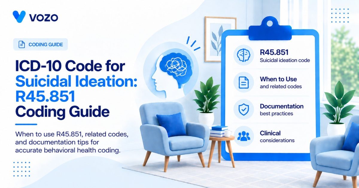 ICD-10 Code for Suicidal Ideation