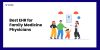Best EHR for Family Medicine Physicians