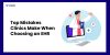 Top Mistakes Clinics Make When Choosing an EHR
