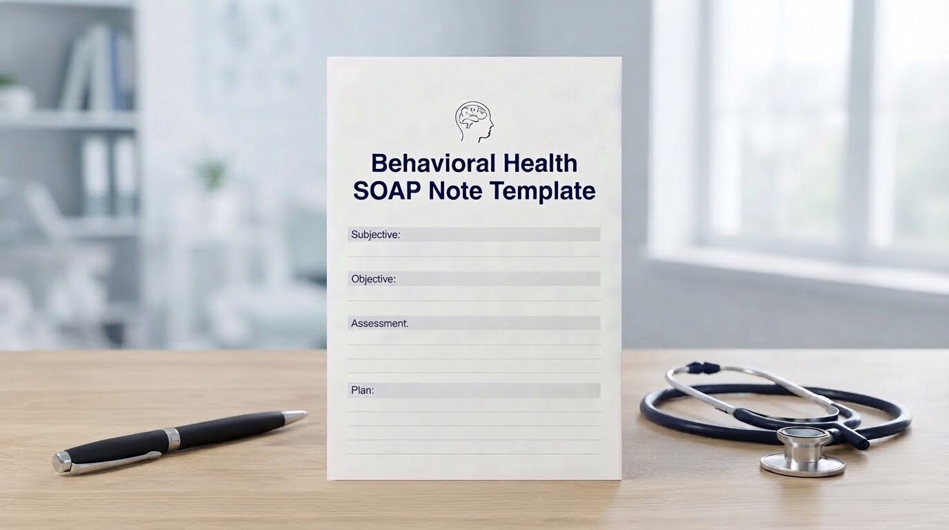 BEHAVIORAL HEALTH SOAP NOTE